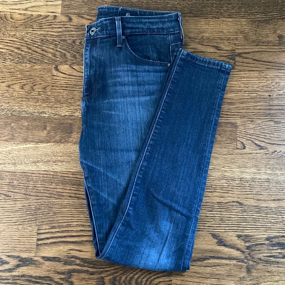 AG The Farrah high-rise Skinny Jeans